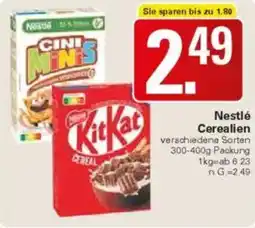 WEZ Nestlé Cerealien Angebot