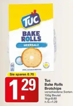 WEZ Tuc Bake Rolls Brotchips Angebot