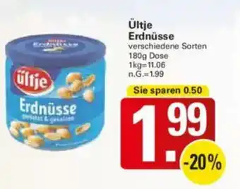 WEZ Ültje Erdnüsse Angebot