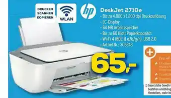 Euronics Berlet Deskjet 2710e Hp Angebot