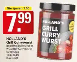 WEZ HOLLAND'S Grill Currywurst Angebot