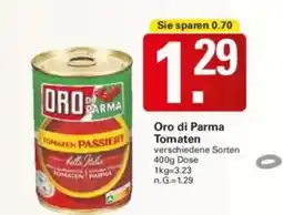 WEZ Oro di Parma Tomaten Angebot
