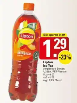 WEZ Lipton Ice Tea Angebot