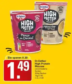 WEZ Dr.Oetker High Protein Mousse Angebot