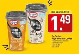 WEZ Dr.Oetker High Protein Coffee Angebot