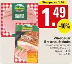 WEZ Wiesbauer Bratenaufschnitt Angebot