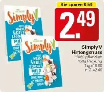 WEZ Simply V Hirtengenuss Angebot