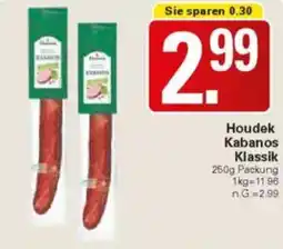 WEZ Houdek Kabanos Klassik Angebot