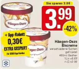 WEZ Häagen-Dazs Eiscreme Angebot
