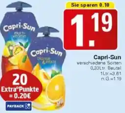 WEZ Capri-Sun Angebot