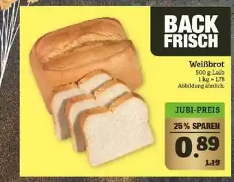 Marktkauf Weißbrot Angebot