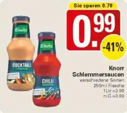 WEZ Knorr Schlemmersaucen Angebot