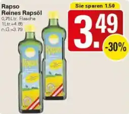 WEZ Rapso Reines Rapsöl Angebot