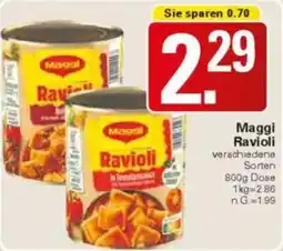WEZ Maggi Ravioli Angebot
