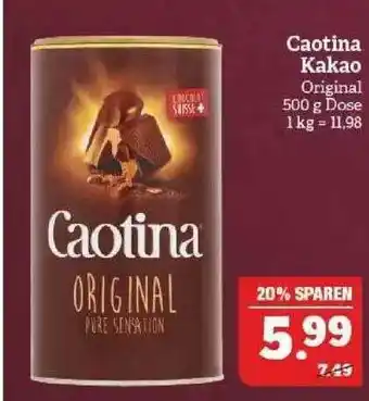 Marktkauf Caotina Kalao Original Angebot