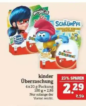 Marktkauf Kinder überraschung Angebot