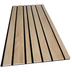 toom Baumarkt Kosche Akustik-Paneel Andorra Eichefarben natur 2400 x 561 x 19 mm Angebot