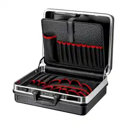 toom Baumarkt Knipex Werkzeugkoffer 'Basic' schwarz 46,5 x 41 x 20 cm Angebot