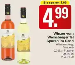 WEZ Winzer vom Weinsberger Tal Spuren im Sand Angebot