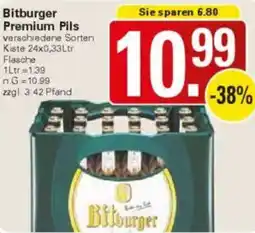 WEZ Bitburger Premium Pils Angebot