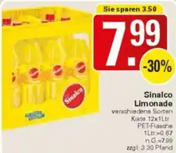 WEZ Sinalco Limonade Angebot