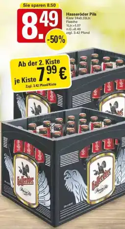 WEZ Hasseröder Pils Angebot
