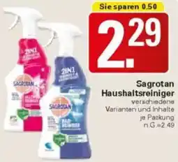 WEZ Sagrotan Haushaltsreiniger Angebot