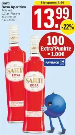 WEZ Sarti Rosa Aperitivo Angebot