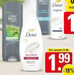 WEZ Dove Duschgel Angebot