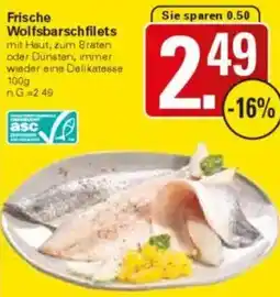 WEZ Frische Wolfsbarschfilets Angebot