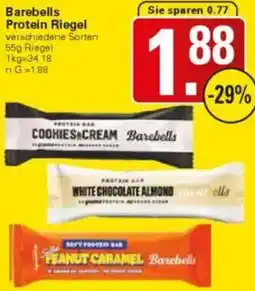 WEZ Barebells Protein Riegel Angebot