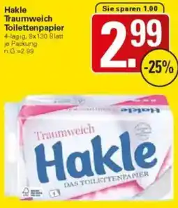 WEZ Hakle Traumweich Toilettenpapier Angebot