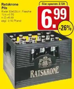 WEZ Ratskrone Pils Angebot
