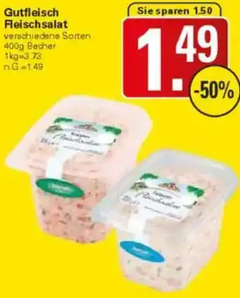 WEZ Gutfleisch Fleischsalat Angebot