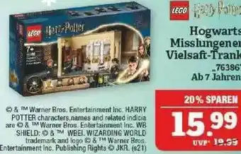 Marktkauf Lego Harry Potter Hogwarts Misslungener Vielsaft-trank Angebot