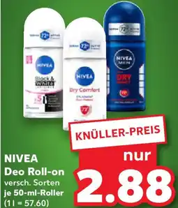 Kaufland NIVEA Deo Roll-on Angebot