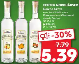 Kaufland ECHTER NORDHÄUSER Reiche Ernte Angebot