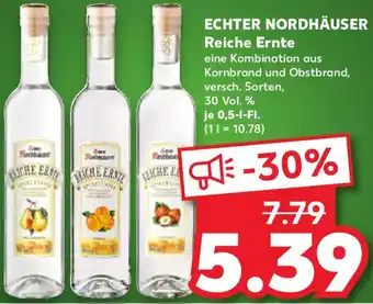 Kaufland ECHTER NORDHÄUSER Reiche Ernte Angebot