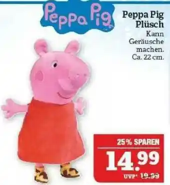 Marktkauf Peppa Pig Plüsch Angebot