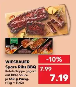 Kaufland WIESBAUER Spare Ribs BBQ Angebot