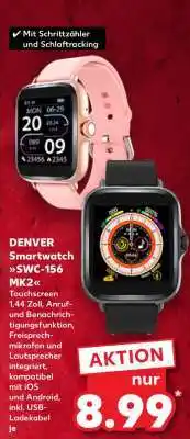 Kaufland DENVER Smartwatch SWC-156 MK2 Angebot