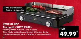 Kaufland SWITCH ON Tischgrill SOTG 2200 Angebot