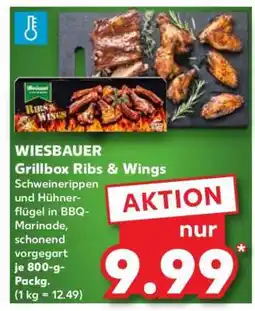 Kaufland WIESBAUER Grillbox Ribs & Wings Angebot