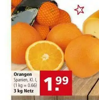 Multi Markt Orangen Angebot