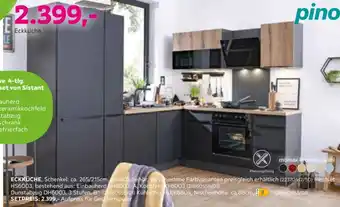 Mömax Pino Eckküche Angebot