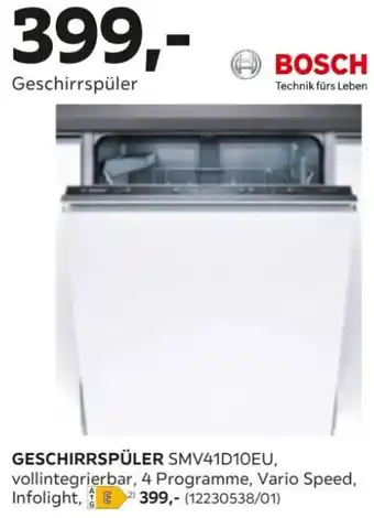 Mömax BOSCH Geschirrspüler Angebot
