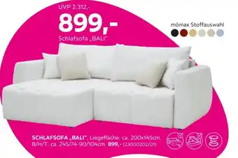 Mömax Schlafsofa „BALI" Angebot