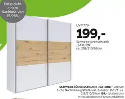 Mömax Schwebetürenschrank „SATURN" Angebot