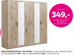 Mömax Drehtürenschrank „DILLINGEN" Angebot