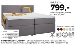 Mömax Boxspringbett „PLURA" Angebot